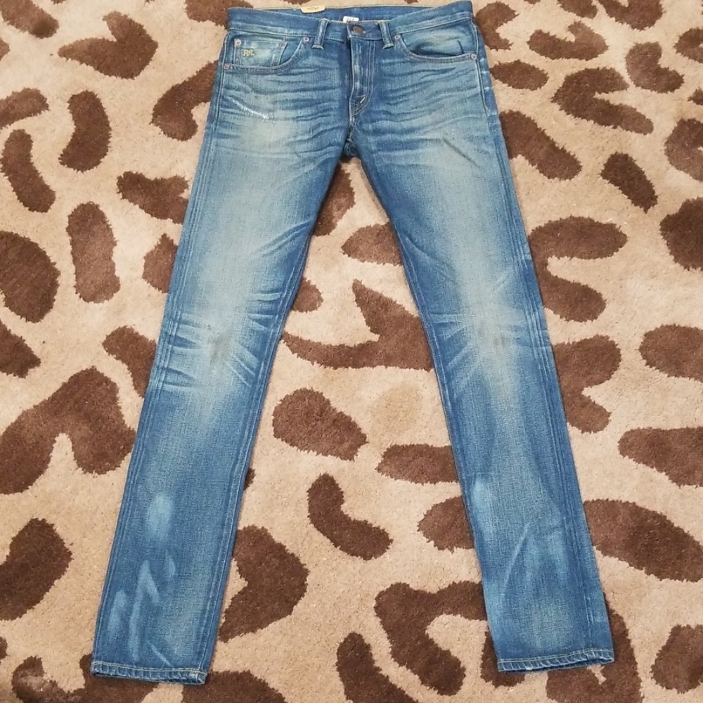 Ralph Lauren Double RL RRL Selvedge Skinny Jeans